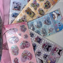 Sanrio Water Sticker Bundle