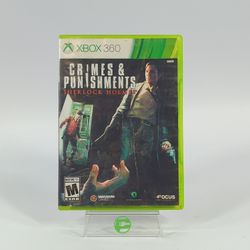 Sherlock Holmes: Crimes & Punishments (Microsoft Xbox 360, 2014)