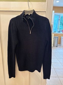 INC Men's Zip Up Sweater