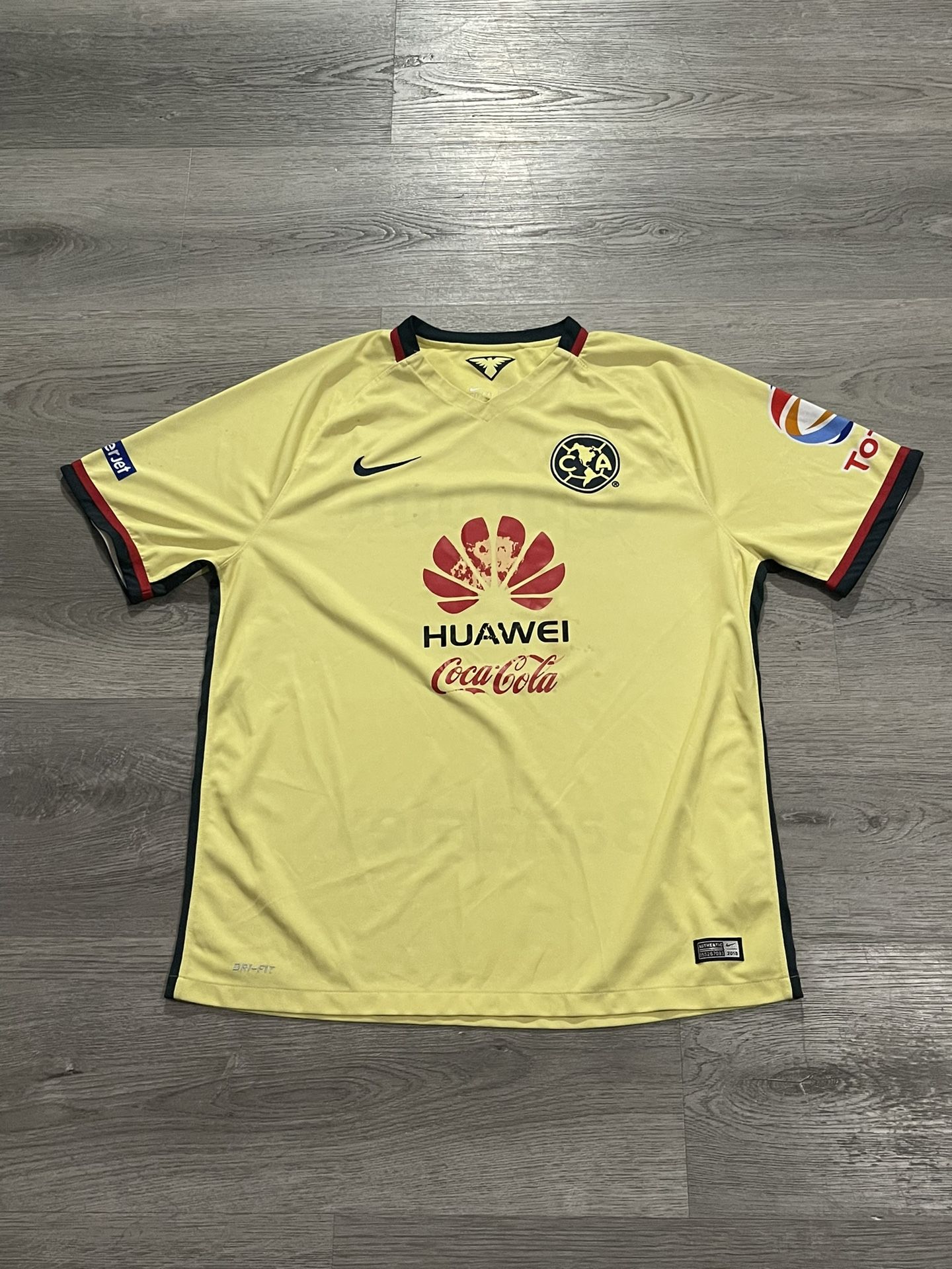 2015-2016 Club America Nike Home Mens Soccer Jersey