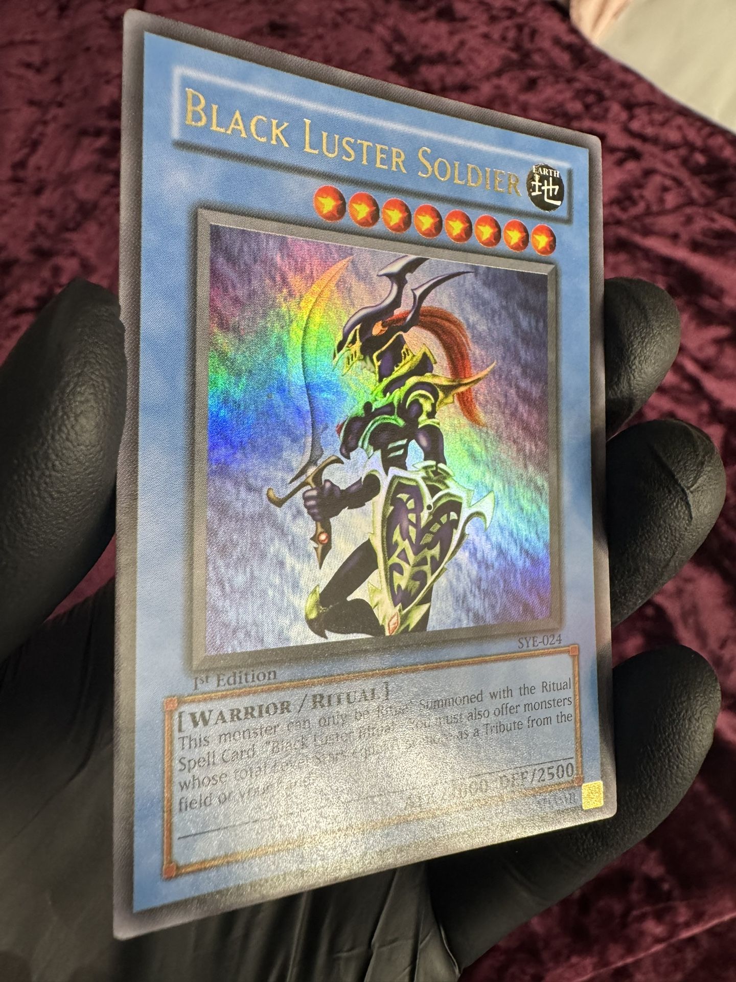 Yu-Gi-Oh! Black Luster Soldier SYE-024