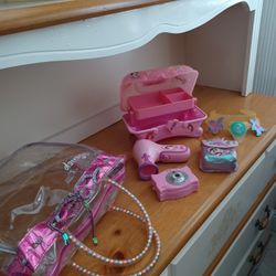 Princess Toy Accessories With Carry On Bag