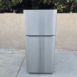 💥3MONTHS WARRANTY 30X30X66 INSIGNIA FRIDGE 18CUFT SILVER 