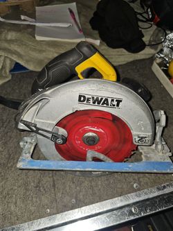 DeWalt corded skill saw