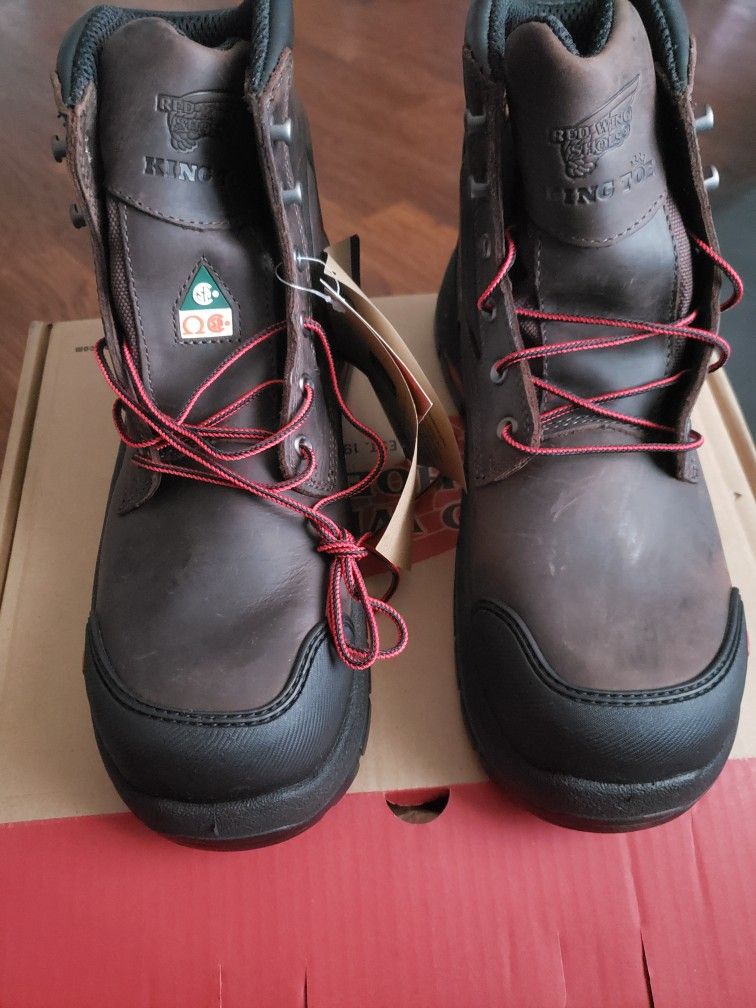 King Toe Red Wing steel toe Boots
