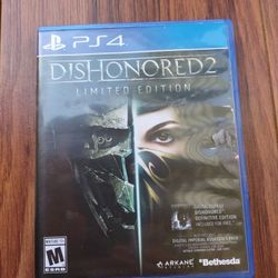 Dishonored 2 on Playstation 4

