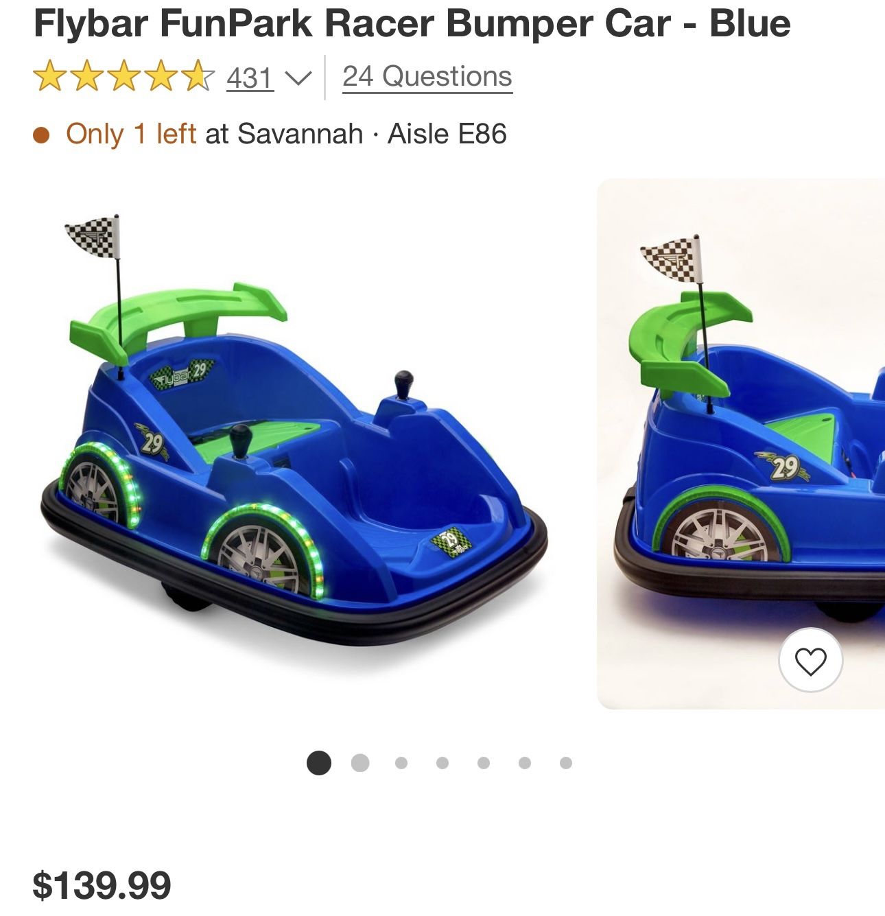 Bumper Car Toy