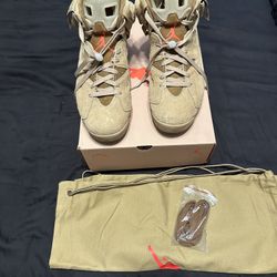 Jordan 6 Travis Scott “British Khaki”
