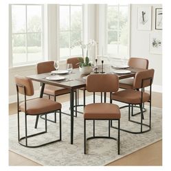 KISLOT Dining chairs Set Of 6