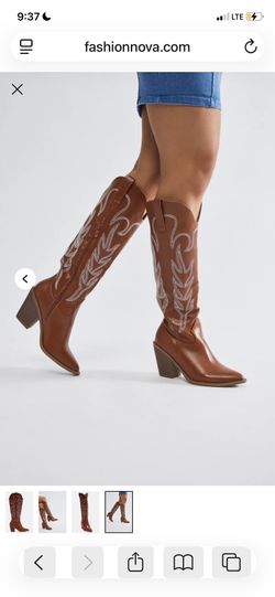 New Cowgirl Brown Boots