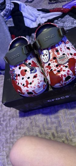 Friday the 13th crocs w8