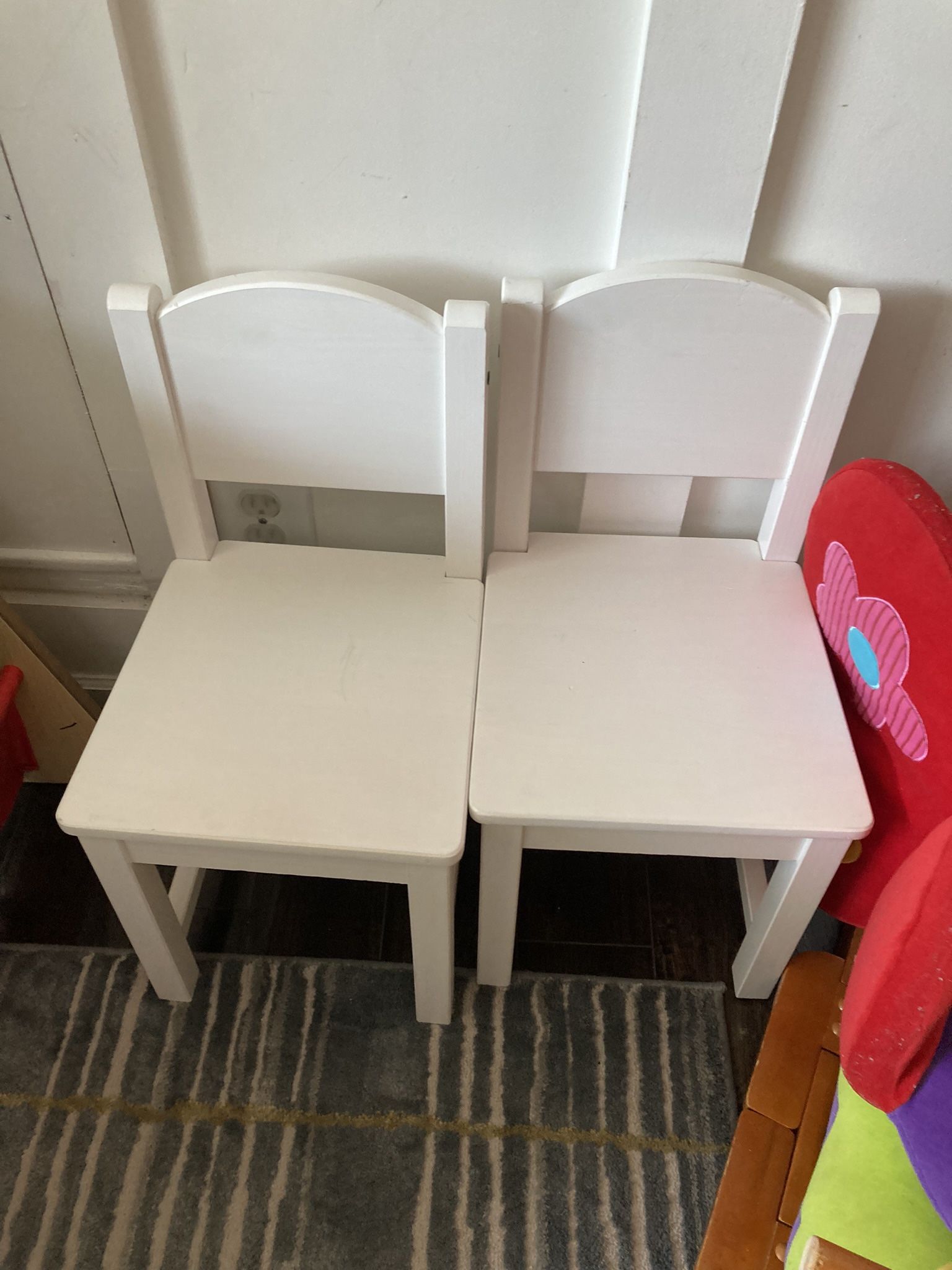 Timy Toddler Wooden Chair -Pair $50