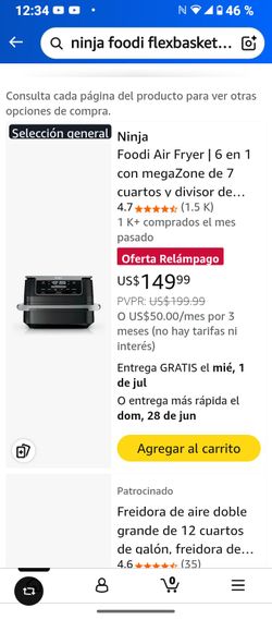 Ninja Foodi Flex basket Air Fryer