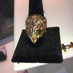 Animal Gold Ring 14k Size 12