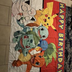 Pokémon, Pikachu, First Birthday, Party Supplies $175