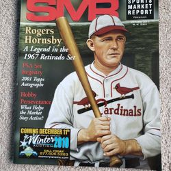 SMR Magazine January 2011 Vol. 197 Rogers Hornsby A Legend In The 1967 Retirado Set