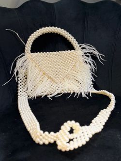 Pearl bead bag