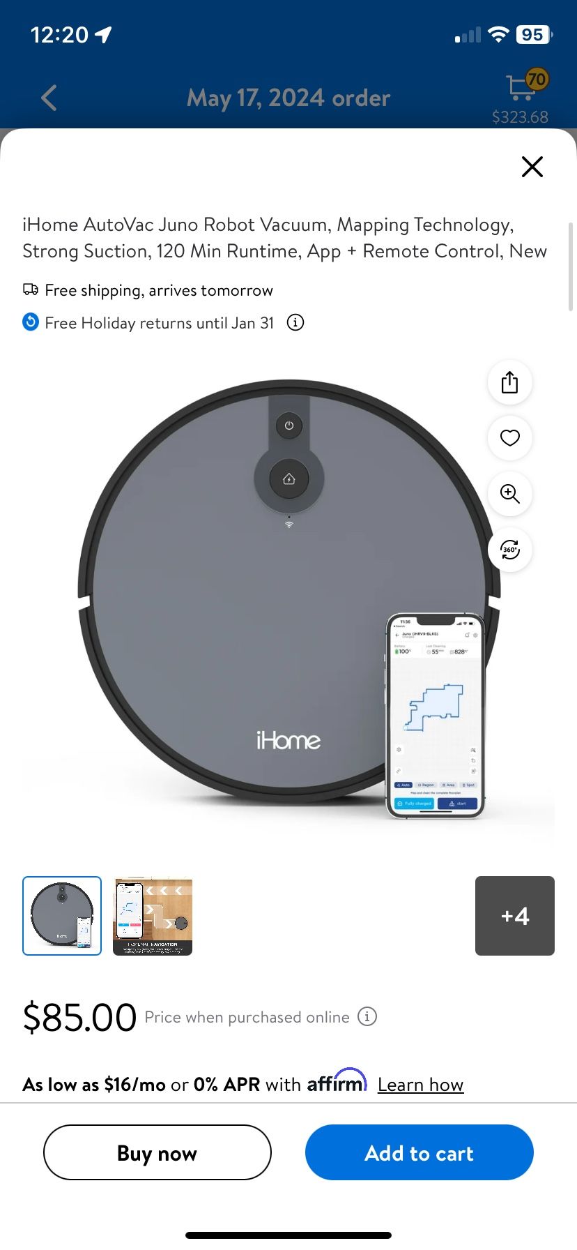 Robot Vaccume - Ihome