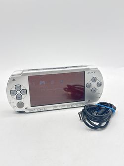 Sony PSP-1000 Silver Handheld Console w/ Charger