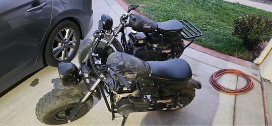 2 Coleman Mini bikes