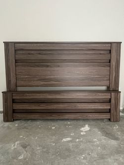 King bed set, bookshelf, nightstand and dresser