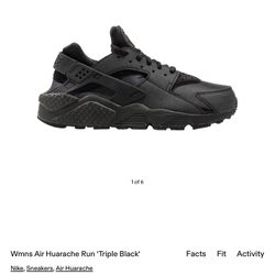 Huarache womens cheap black sale