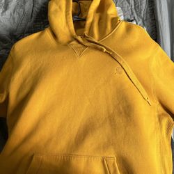 Yellow G Star Pullover Hoodie XXL
