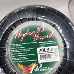 Phenix Hydra 8x 20lb 3062yd Moss Green