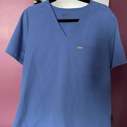 Figs Scrub Top 