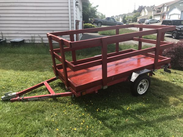 4x8 Utility Trailer for Sale in Lynnwood, WA - OfferUp