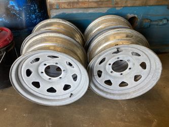 Galvanized Boat Trailer Wheels 