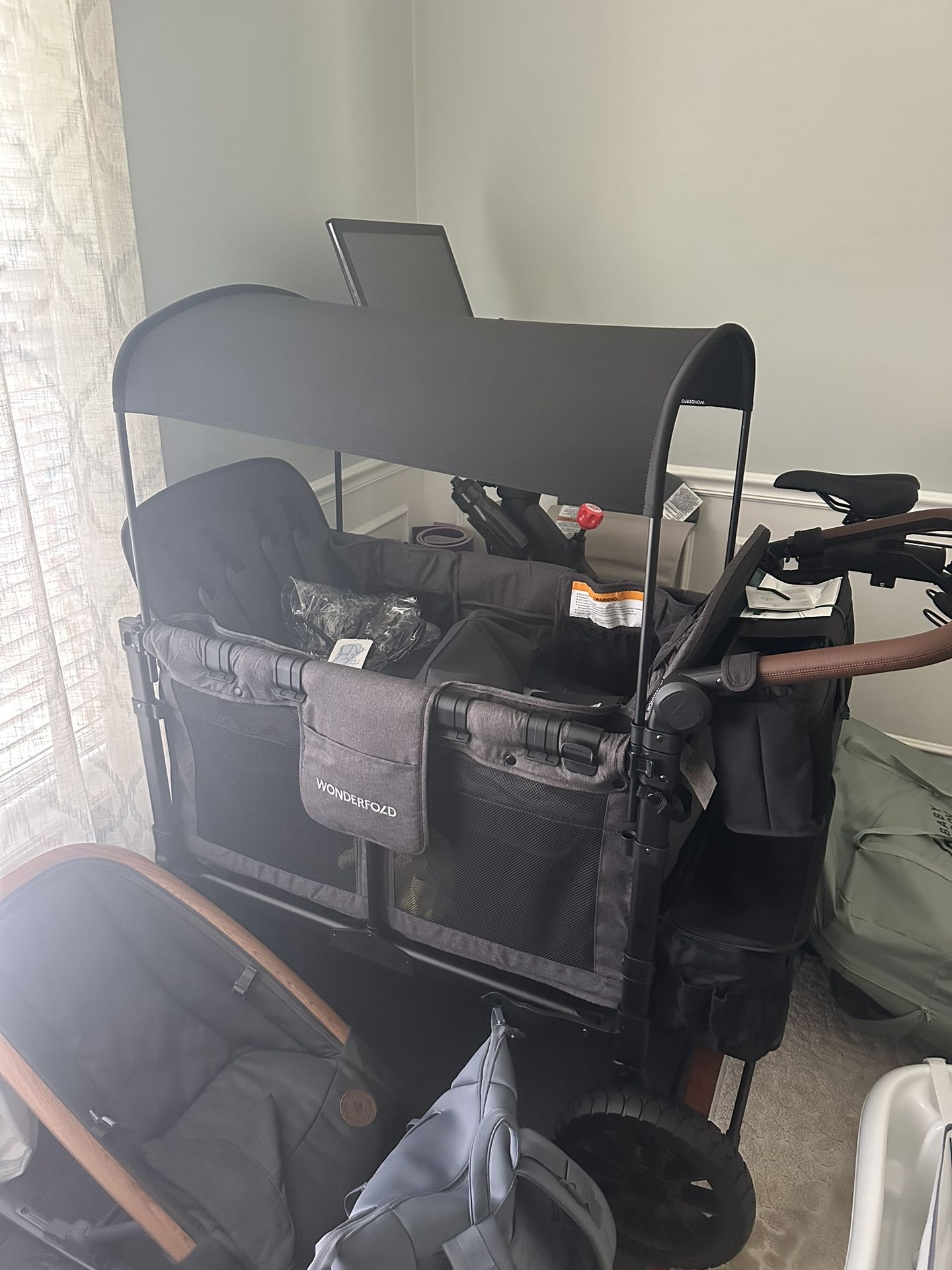 Wonderfold W4 Lux Stroller Wagon