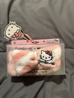 Hello kitty x crème spa headband