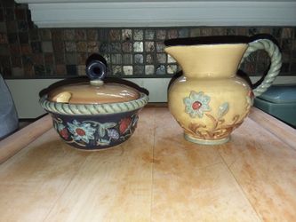 Yankee Candle Creamer And Sugar Set 