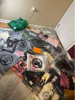 Hellstar Bape Sp5der Godspeed Chrome Hearts Denim Tears Shirts+Shorts