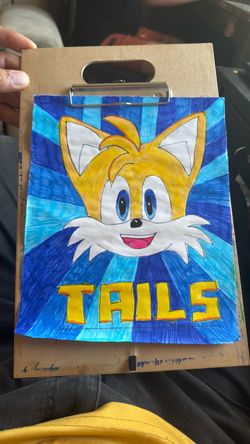 Tails Sonic the Hedgehog Hand-Drawn Fan Art
