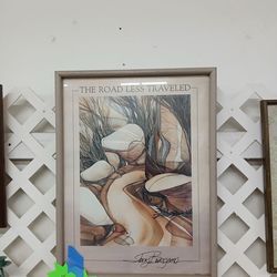 Framed artwork by Jody Bergsma