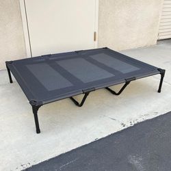 (New) $35 Elevated Dog Bed Xlarge 48x36x9” Breathable Raised Pet Bed Cot Indoor Outdoor