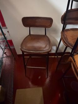 Leather Bar stools