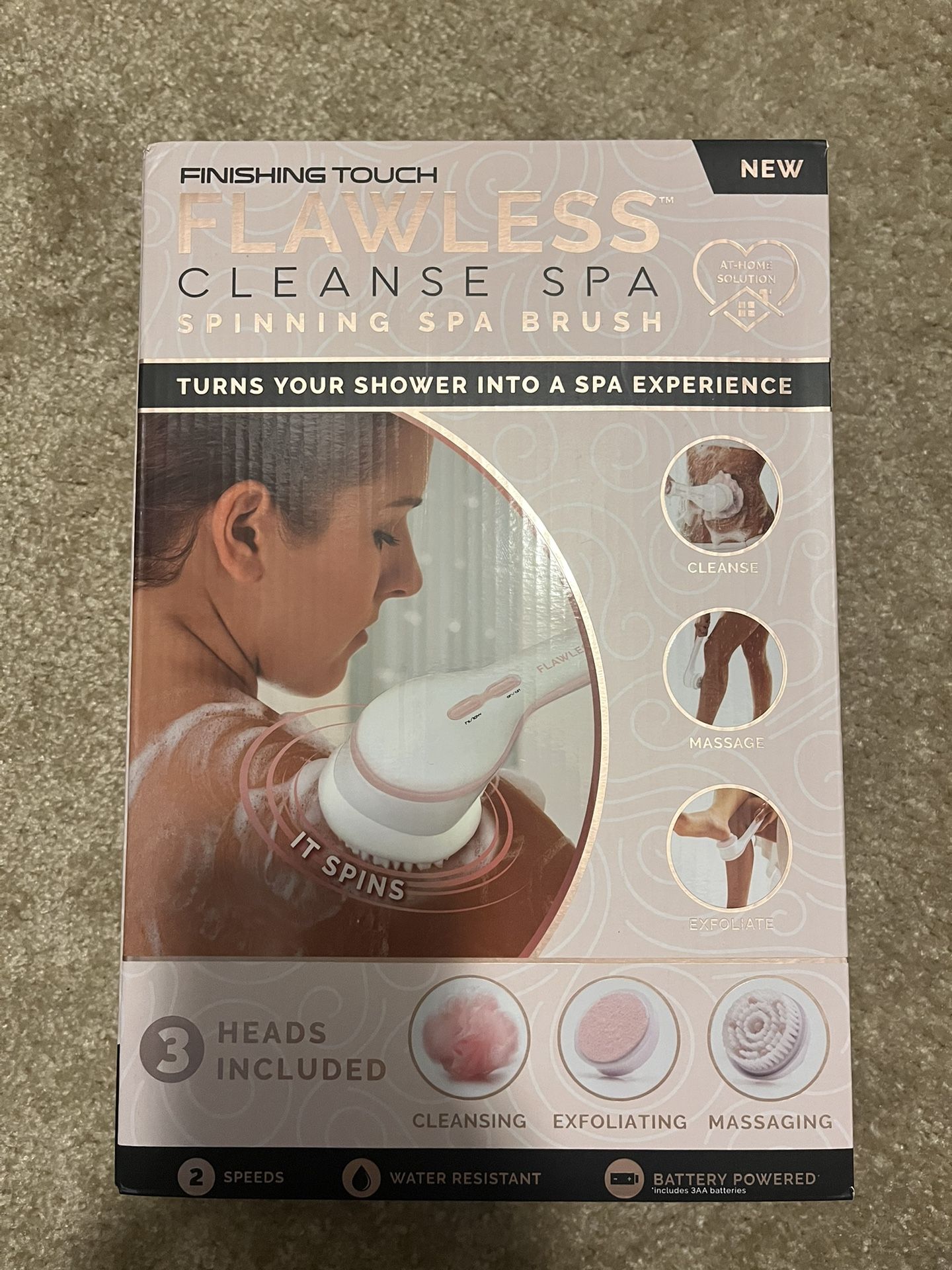 Spinning Spa Brush New