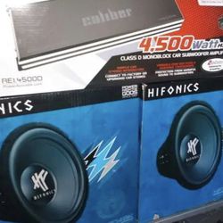 Subwoofer And Amplifier Package Deals Available