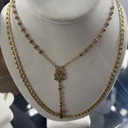 Necklace Rings Bracelets Etc 10k Of 14k Jewelry (Initial Payment Of 54$ Take It Home Today!