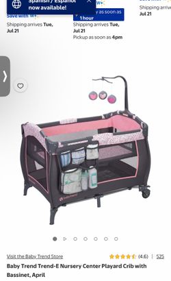 Baby Trend Bassinet/Pack and Play