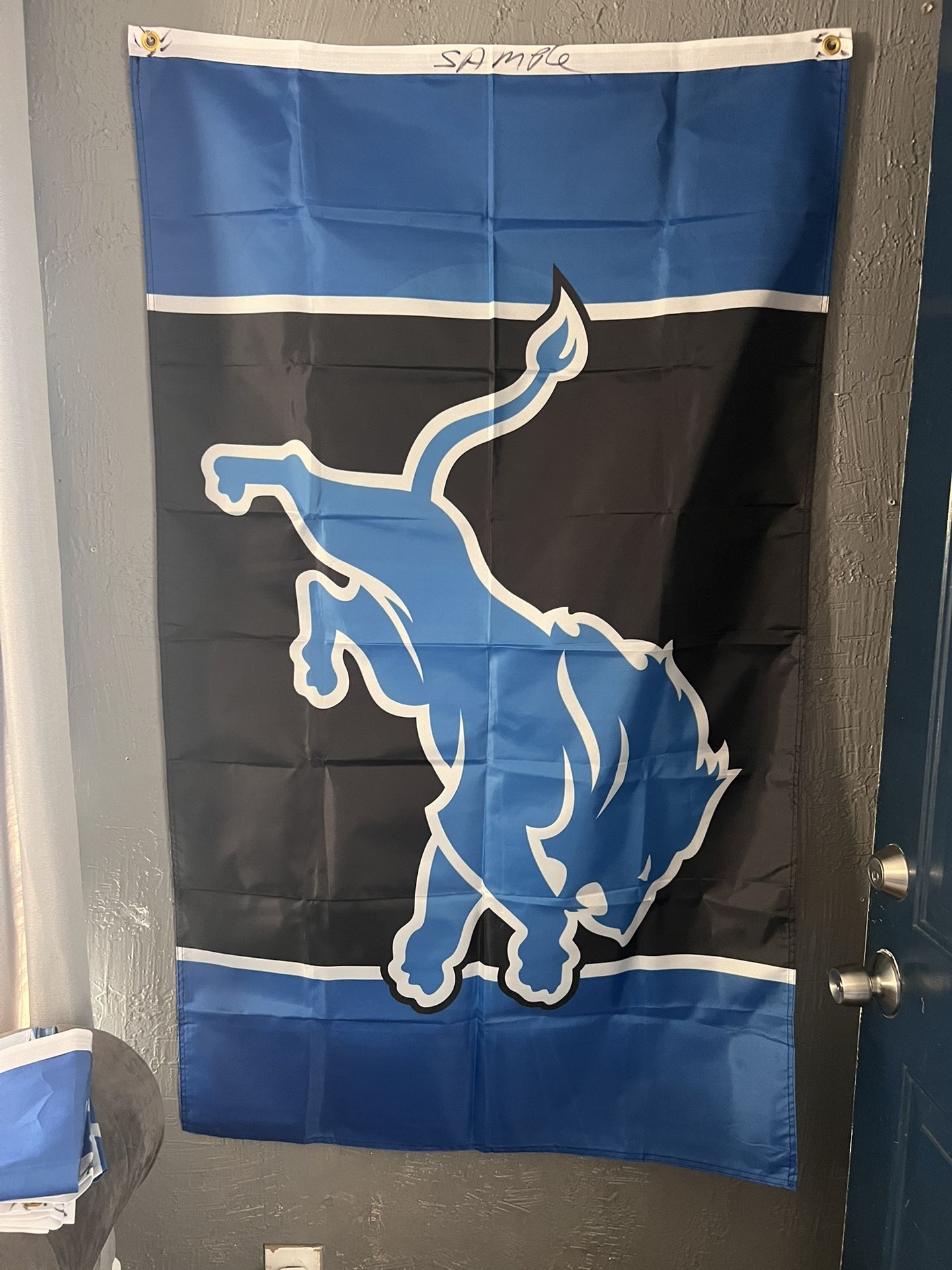 Used Lions Flag Size 3ftx5ft