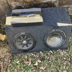 12 Kicker Sub Crunch Amp 