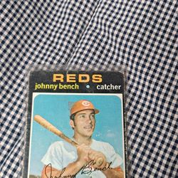 Johnny Bench Card
