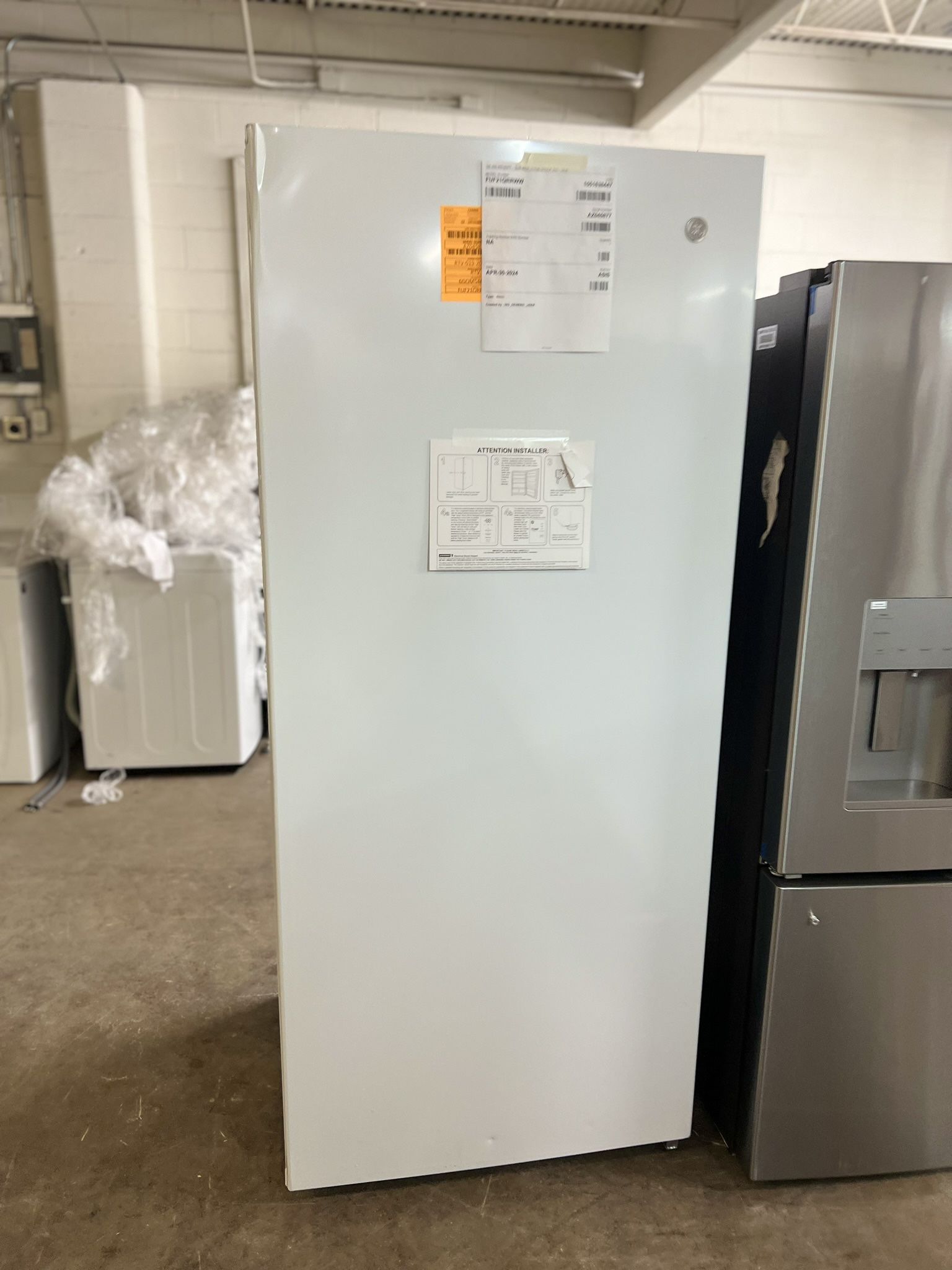 LARGE GE FREEZER 1YR WARRANTY