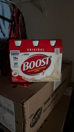Boost nutritional sabor vainilla