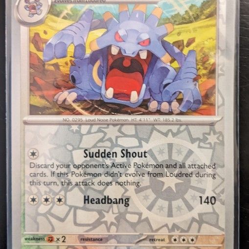 exploud pokemon card Pokemon Single Card B&W - PLASMA STORM (Reverse Holo) main image 0