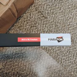 MARAPON Striped Window Privacy Film - 29.5" x 78.7"